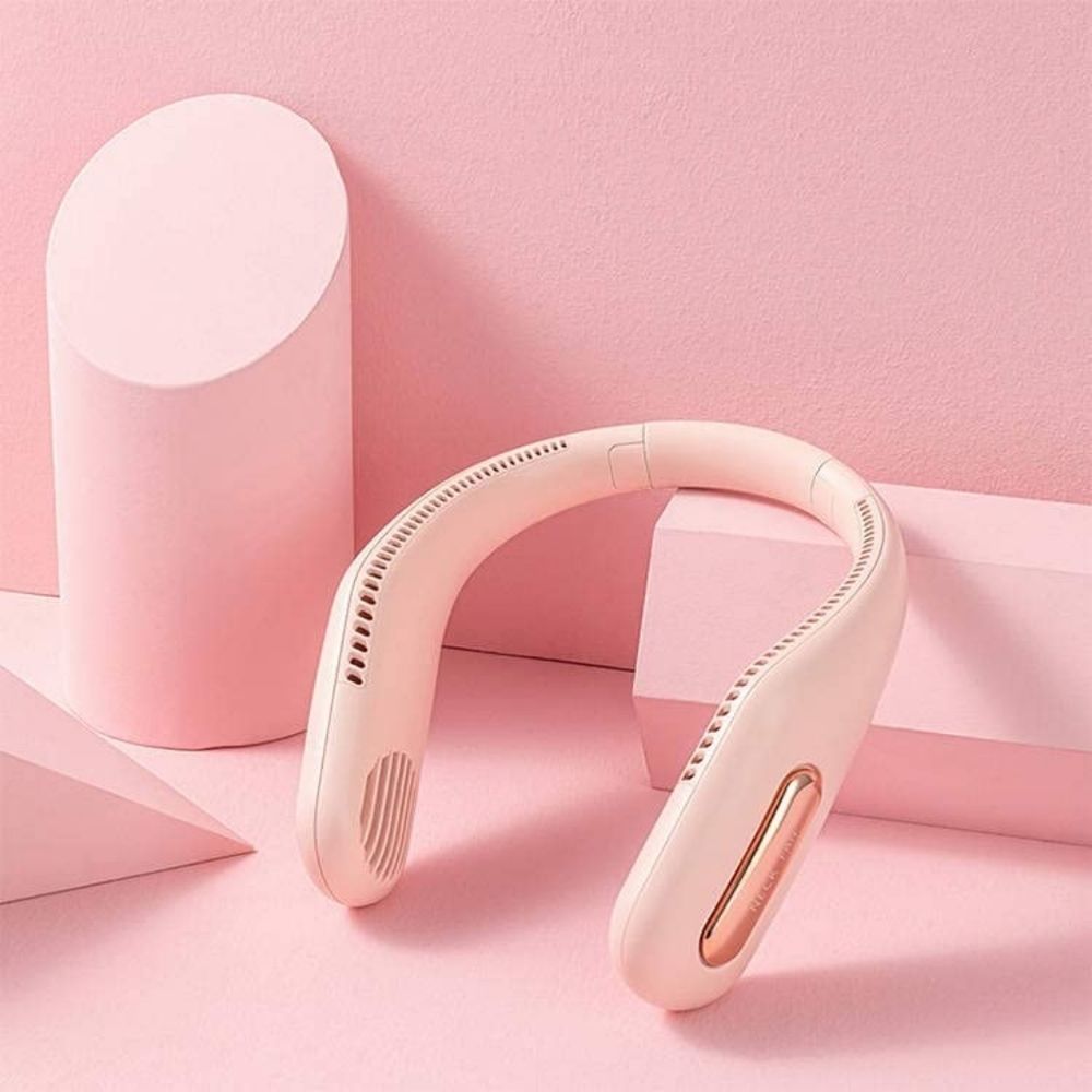 Hands Free Portable USB Rechargeable Mini Small Wearable Neck Band Hanging Cooli